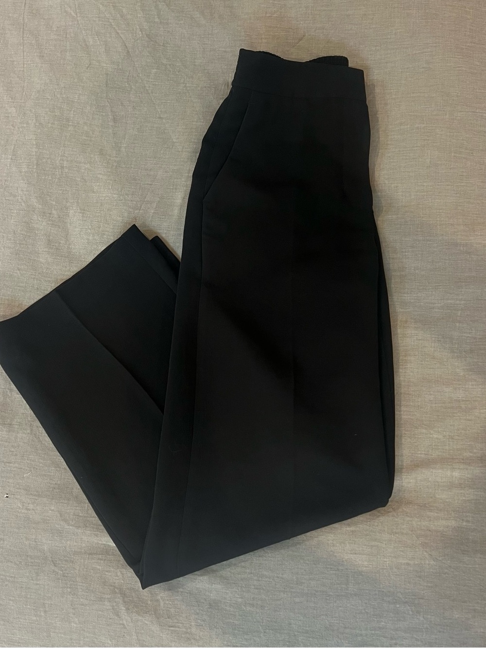 Wilfred Black High-Rise Tailored Trousers